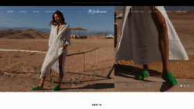 What Matissefootwear.com website looked like in 2022 (1 year ago)