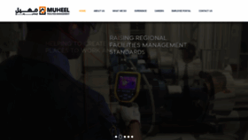 What Muheel.com website looked like in 2022 (1 year ago)