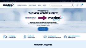What Medexsupply.com website looked like in 2022 (1 year ago)