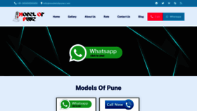 What Modelofpune.com website looked like in 2022 (1 year ago)