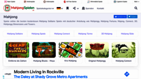 What Mahjongspielen.de website looked like in 2022 (3 years ago)