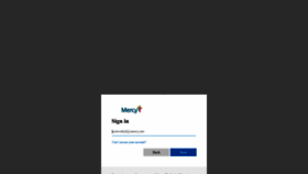 What Mercyconnect.mercy.net website looked like in 2022 (1 year ago)