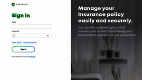 What Myassurancepolicy.com website looked like in 2022 (1 year ago)