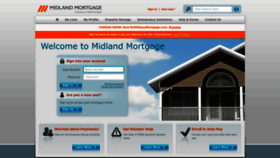 What Mymidlandmortgage.com website looked like in 2022 (1 year ago)