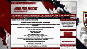What Mariafixedmatches.com website looked like in 2022 (1 year ago)
