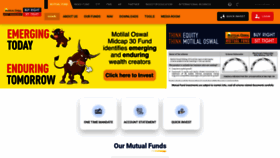 What Motilaloswalmf.com website looked like in 2022 (1 year ago)