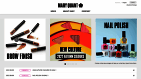 What Maryquant.co.uk website looked like in 2022 (1 year ago)