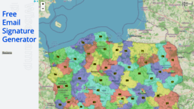What Mapa-kodow-pocztowych.pl website looked like in 2022 (1 year ago)