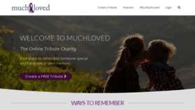 What Muchloved.com website looked like in 2022 (3 years ago)