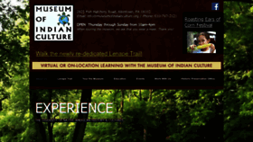 What Museumofindianculture.org website looked like in 2022 (1 year ago)