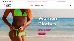 What Myfashiony.com website looked like in 2022 (1 year ago)