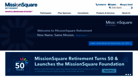 What Missionsq.org website looked like in 2022 (1 year ago)
