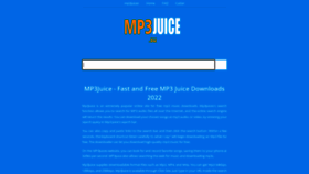 What Mp3juice.skin website looked like in 2022 (1 year ago)