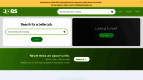 What Myjobsinkenya.com website looked like in 2022 (1 year ago)