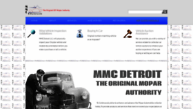 What Mmcdetroit.com website looked like in 2022 (1 year ago)