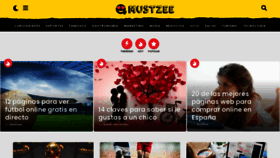 What Mustzee.com website looked like in 2022 (1 year ago)