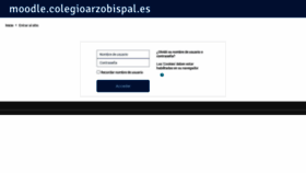 What Moodle.colegioarzobispal.es website looked like in 2022 (1 year ago)