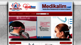 What Medikalim.net website looked like in 2022 (1 year ago)