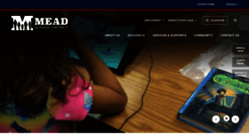 What Mead354.org website looked like in 2022 (1 year ago)
