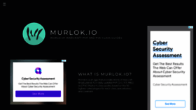 What Murlok.io website looked like in 2022 (1 year ago)