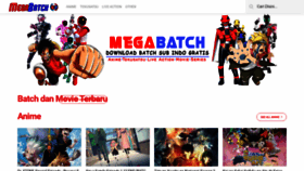 What Megabatch.net website looked like in 2022 (1 year ago)