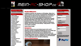 What Mein-rc-shop.de website looked like in 2022 (1 year ago)