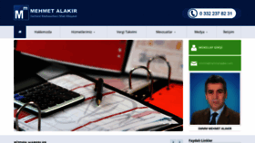 What Mehmetalakir.com website looked like in 2022 (1 year ago)