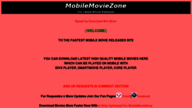 What Mobilemoviezone.com website looked like in 2011 (13 years ago)