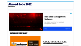What Mailyourjob.com website looked like in 2022 (1 year ago)