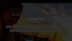 What My-radios.com website looked like in 2022 (1 year ago)
