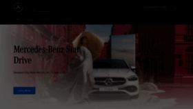 What Mercedes-benz.co.id website looked like in 2022 (1 year ago)