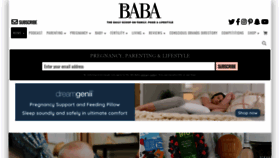 What Mybaba.com website looked like in 2022 (1 year ago)
