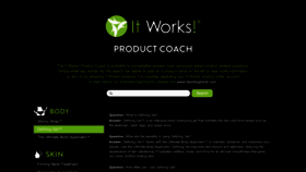 What Myitworksproductcoach.com website looked like in 2022 (1 year ago)