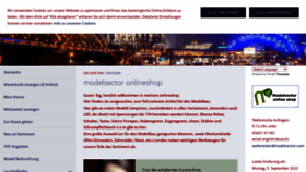 What Modelsector.com website looked like in 2022 (2 years ago)