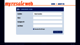What Myresaleweb.com website looked like in 2022 (1 year ago)
