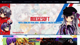 What Moegesoft.com website looked like in 2022 (1 year ago)