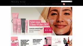 What Marykay.com.br website looked like in 2022 (1 year ago)