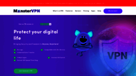 What Monstervpn.tech website looked like in 2022 (2 years ago)