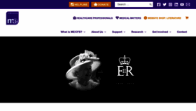 What Meassociation.org.uk website looked like in 2022 (1 year ago)