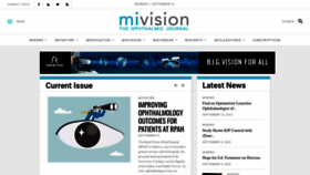 What Mivision.com.au website looked like in 2022 (1 year ago)