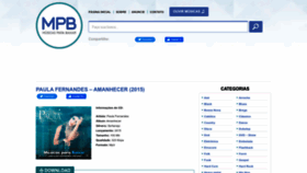 What Musicasparabaixar.org website looked like in 2022 (1 year ago)