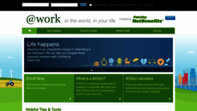 What Mysavingsatwork.com website looked like in 2022 (1 year ago)