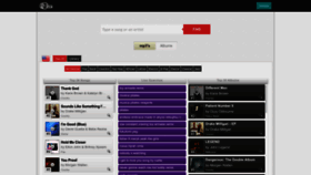 What Mp3clan.com website looked like in 2022 (1 year ago)