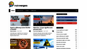 What Mairovergara.com website looked like in 2022 (1 year ago)