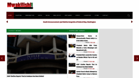 What Mwakilishi.com website looked like in 2022 (1 year ago)