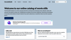 What Moviestillsdb.com website looked like in 2022 (1 year ago)
