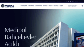 What Medipol.com.tr website looked like in 2022 (1 year ago)