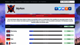What Myaion.eu website looked like in 2022 (1 year ago)