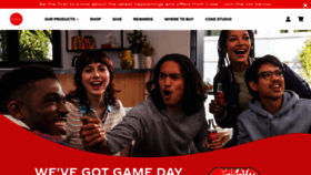 What Mycokerewards.com website looked like in 2022 (1 year ago)