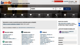 What Medellin.locanto.com.co website looked like in 2022 (1 year ago)